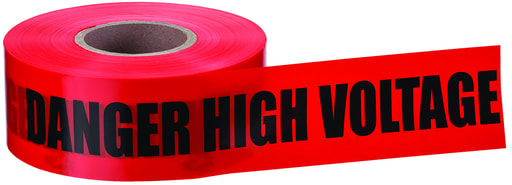 Ideal Industries - Ideal 42-051 Tape "Danger" 3" x 1000', Red