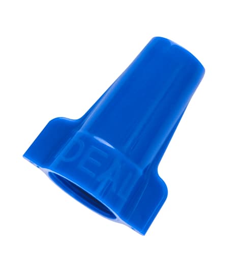 Ideal Industries - Ideal 30-454 Blue Wing-Nut® (454), #14 to #6 AWG / 600v (25/Box)