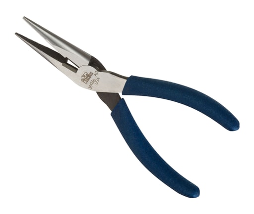 Ideal Industries - Ideal 35-038 Pliers, Long Nose w/Side Cutter & Comfort Grips, 8-1/2"