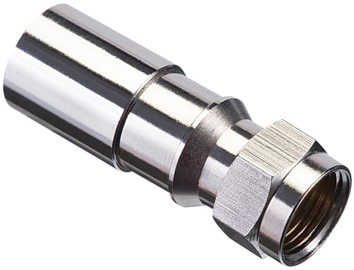 Ideal Industries - Ideal Industries 92-656 Brass F-Type Compression Cable Connector