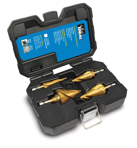 Ideal Industries - IDLC 36-700 Spiral Step Bit Kit