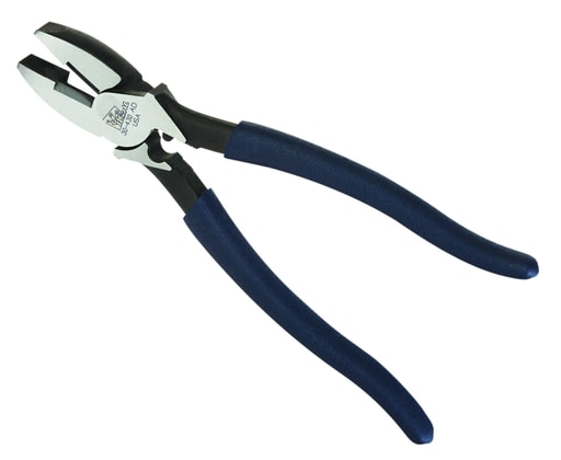 Ideal Industries - Ideal 30-430 Pliers, Side Cutting w/Crimping Die 9-1/4"
