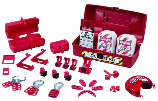 Ideal Industries - Ideal 44-972 36Pc Plant Facility Safety Lockout/Tagout Kit