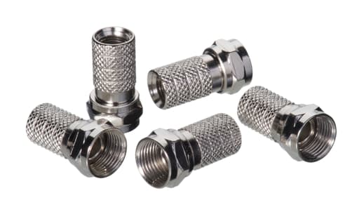 Ideal Industries - Ideal 85-039 F-Type Coax Connector, RG6 Twist-On (50/Card)