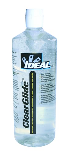Ideal Industries - Ideal 31-388 ClearGlide™ Wire Pulling Lubricant, 1-Quart Squeeze Bottle