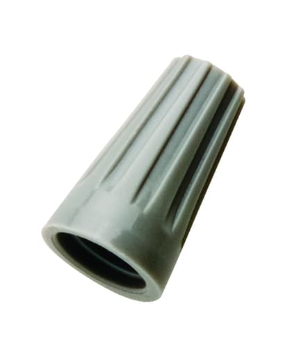 Ideal Industries - Ideal 30-071 Gray Wire-Nut® (71B), #22 to #16 AWG / 300v (100/Box)