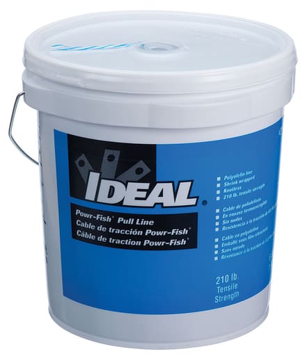 Ideal Industries - Ideal 31-340 Powr-Fish® Pull Line, 6500' Bucket, 210lb Tensile Strength