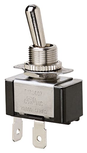 Ideal Industries - Ideal 774008 Toggle Switch Std & Heavy-Duty On-Off Csa Ru Listed 125 227 Vac 1 Poles