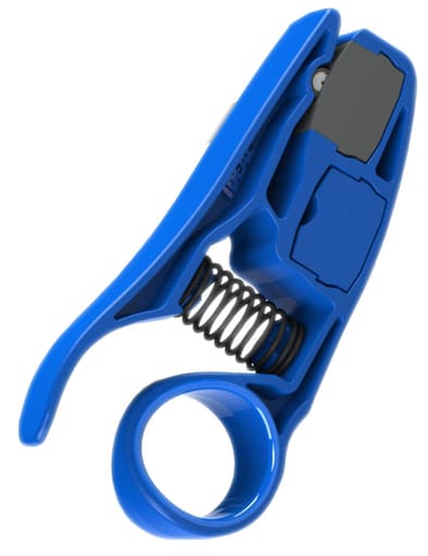 Ideal Industries - Ideal Industries 45-605 1/4 x 1/4 Inch Spring Loaded Coaxial Cable Stripper