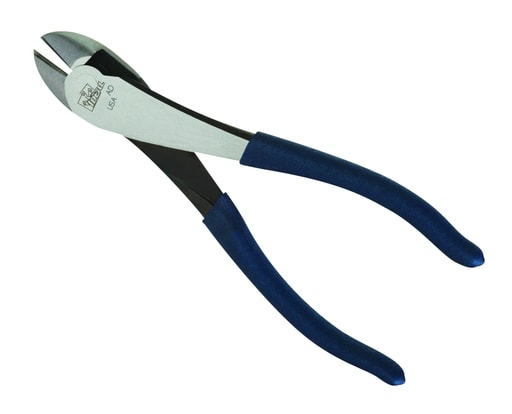 Ideal Industries - Ideal 35-029 Pliers, Diagonal-Cutting Angle Head w/Comfort Grips, 8"