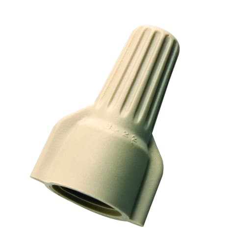 Ideal Industries - Ideal WT41-B Tan WingTwist™ Wire Connector, #22-10AWG (Bag of 500)