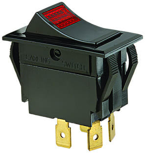 Ideal Industries - Ideal 774056 Full Size Rocker Switch On-Off, DPST
