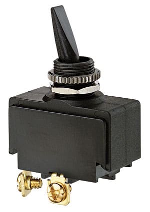 Ideal Industries - Ideal Industries 774019 10/20 Amp 125/277 VAC SPST On-Off Screw Terminal Plastic Double Insulated Toggle Switch