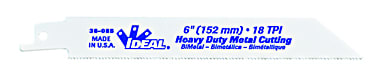 Ideal Industries - Ideal 36-086 Reciprocating Blade, Heavy-Duty, 8" x 3/4" x .050", 10/14 TPI