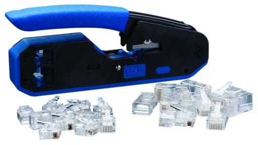 Ideal Industries - Ideal 33-396 Modular Plug Crimper Kit, Rj45 Rj11