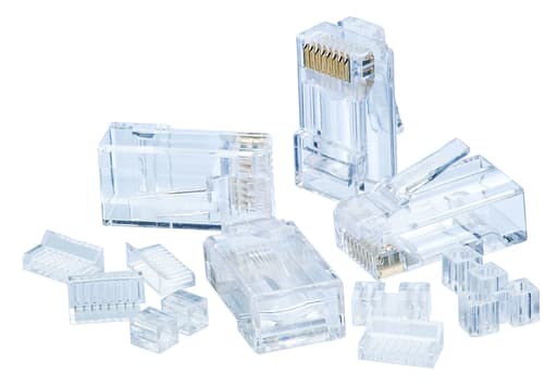 Ideal Industries - Ideal 85-366 Cat 6 Modular Plug Rj45 8-Position 8-Contact, 25Pk
