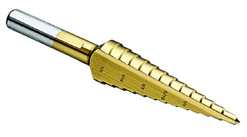 Ideal Industries - Ideal 35-511 Step Drill, 1/8" to 1/2"