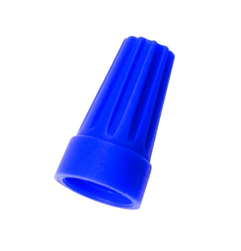 Ideal Industries - Ideal Industries WT2-B 22 to 14 AWG 300 Volt Blue Wire Connector