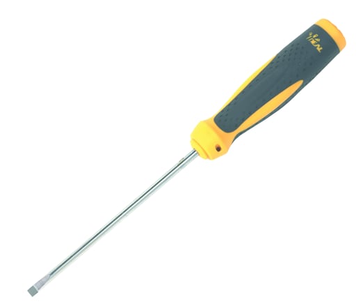 Ideal Industries - Ideal 30-333 Slotted Screwdriver 1/4" cabinet Tip 6" Shank
