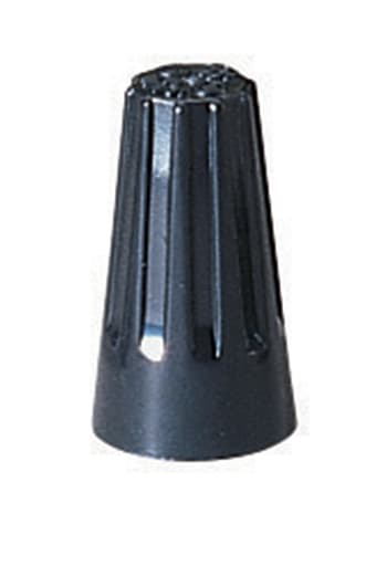 Ideal Industries - Ideal 30-3628 High-Temp Wire-Nut® (72B), 300V, #22-14 AWG, Black (100/Box)