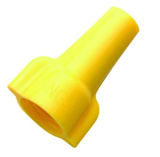 Ideal Industries - Ideal 30-651J Yellow Wing-Nut® (451), #18 to #10 AWG / 600v (500/Jar)