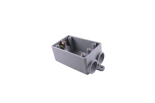Ipex USA, LLC - IPEX 077623 3/4 Inch Hub 16.3 In. PVC 1-Gang Rigid Conduit Box
