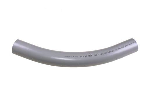 Multi Fittings / Kralo - IPX 068869 4"x45Dx36R PVC SWEEP SPx