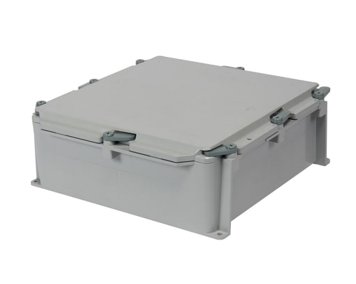 Ipex USA, LLC - IPEX 277008 12 x 12 x 4 Inch 548.26 In. NEMA 1/2/3R/4/4X/6/6P/12/13 PVC Junction Box