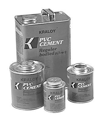 Ipex USA, LLC - Ipex 078887 (CEMC80) Regular-Bodied PVC Solvent Cement, Low VOC, Clear - Gallon