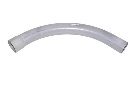 Multi Fittings / Kralo - IPX 068074 5"x90Dx36R PVC SWEEP SPx