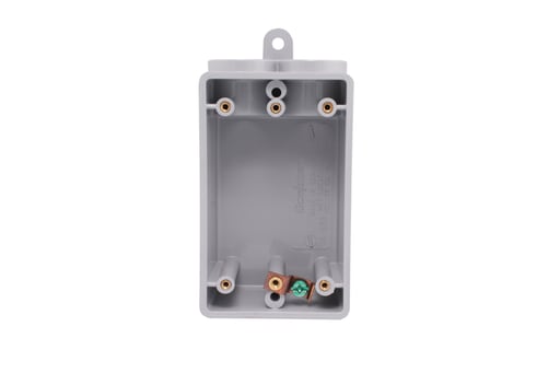 Ipex USA, LLC - IPEX 077605 3/4 Inch Hub 13 In. PVC 1-Gang Rigid Conduit Box