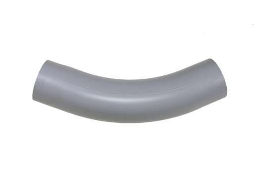 Ipex USA, LLC - IPEX 068609 4 Inch Schedule 40 PVC 45 Degrees Plain End Standard Radius Rigid Conduit Elbow