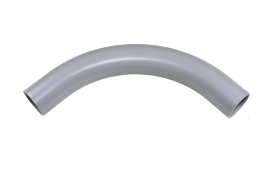 Ipex USA, LLC - IPEX 068587 3 Inch Schedule 40 PVC 90 Degrees Plain End Standard Radius Rigid Conduit Elbow