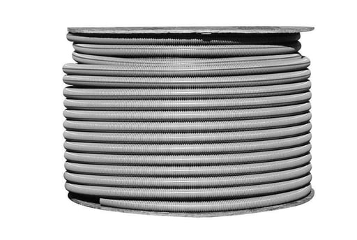 Multi Fittings / Kralo - Ipex 012011 3/4" Kwikon® ENT Corrugated PVC Flexible Conduit, Blue Stripe (1000ft Reel)