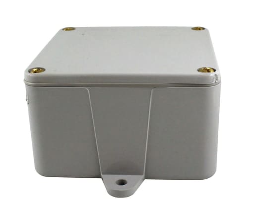 Ipex USA, LLC - IPEX 077659 4 x 4 x 2 Inch 26.5 In. NEMA 1/2/3R/4/4X/6/6P/12/13 PVC Junction Box with Gasket/External Mounting Feet