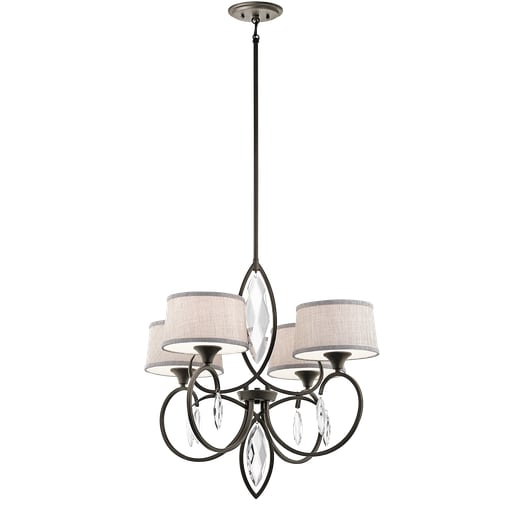 Kichler Lighting - Kichler 43565OZ Chandelier 4Lt