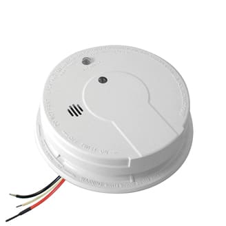 Kidde Safety - Kidde i12040 (21006378) AC Hardwired Interconnect Smoke Alarm w/ Hush™ 9V Battery Backup, Ionization / Photoelectric Sensing