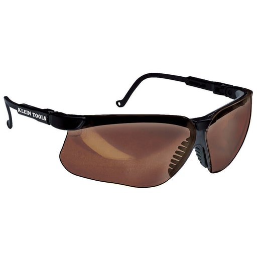 Klein Tool - Klein Tools 60047 Black Frame SCT Gray Lens Wraparound Standard Protective Eyewear