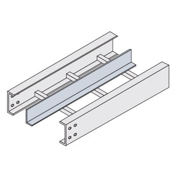 Cablofil Inc - CAFL 4A-0012-99-S6 STRT DIV STRIP 12'L W/ 316 SS HARDWARE (TRA)
