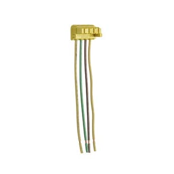 Pass & Seymour / Legrand - Pass & Seymour PTS6-STR4-277 PlugTail™ Connector, 3Way Switch, 4-wire Stranded, 6" - Green, Brown, Yellow, Yellow