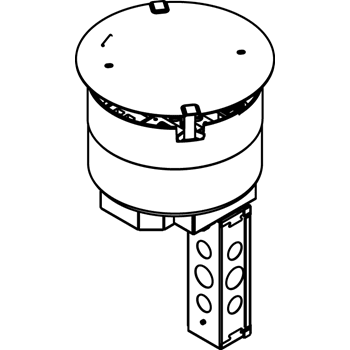 The Wiremold Co - Wiremold 8STC 8In Stem Assembly