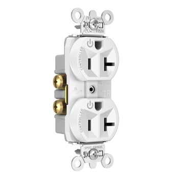 Pass & Seymour / Legrand - P&S TR5362CDW PLUG LOAD RECEP 20A 1