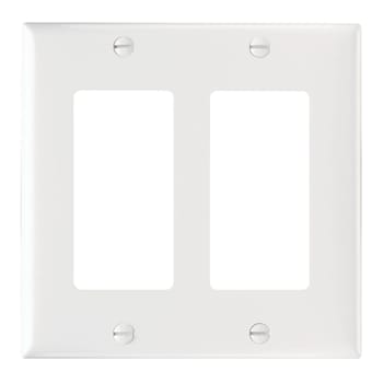 Pass & Seymour / Legrand - Pass & Seymour SP262-I 2Gang Wallplate, Decorator, Ivory