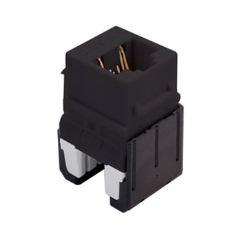 Pass & Seymour / Legrand - OnQ WP346ABK CAT6A QC RJ45 KYSTNE C