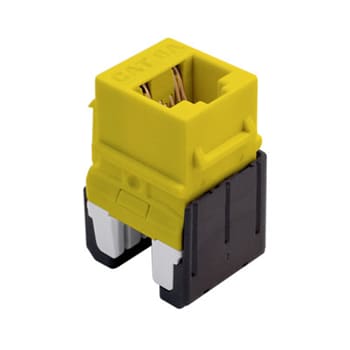 Pass & Seymour / Legrand - OnQ WP346AYE CAT6A QC RJ45 KYSTNE C