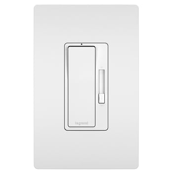 Pass & Seymour / Legrand - Pass & Seymour RH1103PW Radiant Incandescent Single Pole/3-Way Dimmer, 1100W 120V - White
