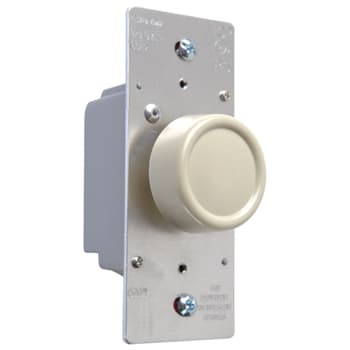 Pass & Seymour / Legrand - Pass & Seymour R600-IV 600 W 120 Volt 1-Pole Ivory Incandescent Rotary with Non-Preset Dimmer