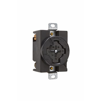 Pass & Seymour / Legrand - Pass & Seymour 20403-N Receptacle Single 30Amp 600Vac 20Amp 250Vdc