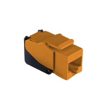 Pass & Seymour / Legrand - OnQ WP3560OR SNAP CAT6E RJ45 T568-A