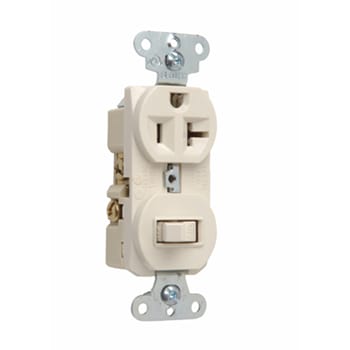 Pass & Seymour / Legrand - COMBO 20A 1P SWITCH 20A 120V RECEPT
